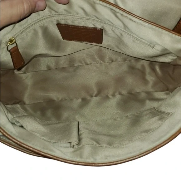 Coach Taylor Leather Flap Shoulder Bag 2014 - Picture 10 of 10